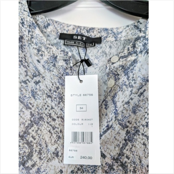 Offwhite Grey Maxi Snake Print Night Out Dress - Picture 2 of 2